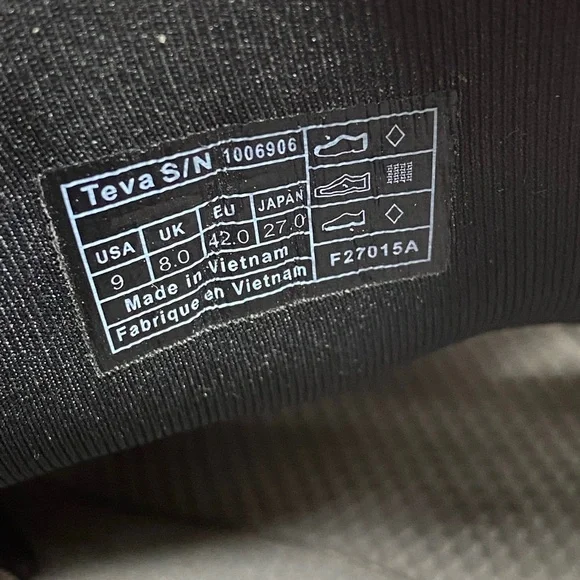 Teva Kitling Brown Fisherman Outdoor Sport Sandals - Picture 8 of 8